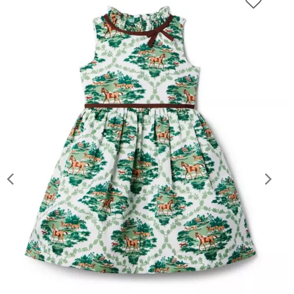NWT Janie and Jack The Park Stables Dress